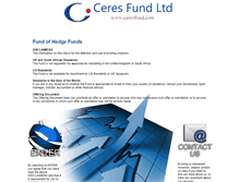 Tablet Screenshot of ceresfund.com